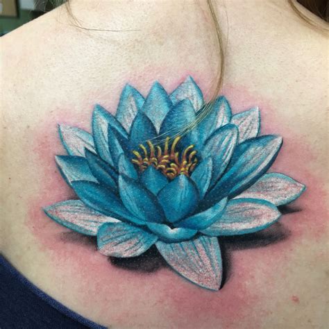 lotus tattoo|realistic lotus tattoo.